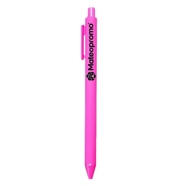 Logo Plastic Click Ballpoint Pen Gift