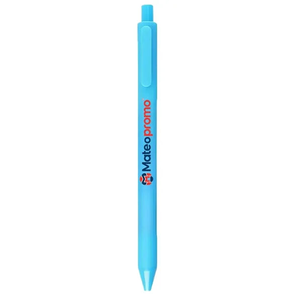 Logo Plastic Click Ballpoint Pen Gift