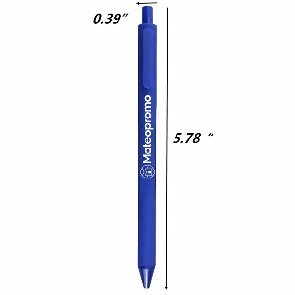 Logo Plastic Click Ballpoint Pen Gift