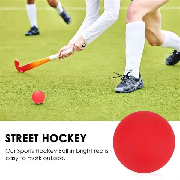 Outdoor Low Bounce Street Roller Hockey Ball