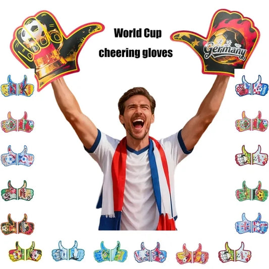 EVA Foam Thumb Fan Glove for World Cup