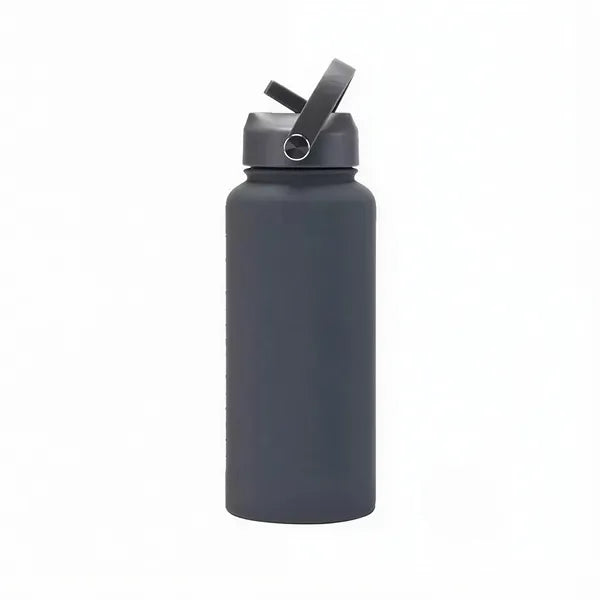 32oz Insulated Stainless Steel Water Bottle W/Straw