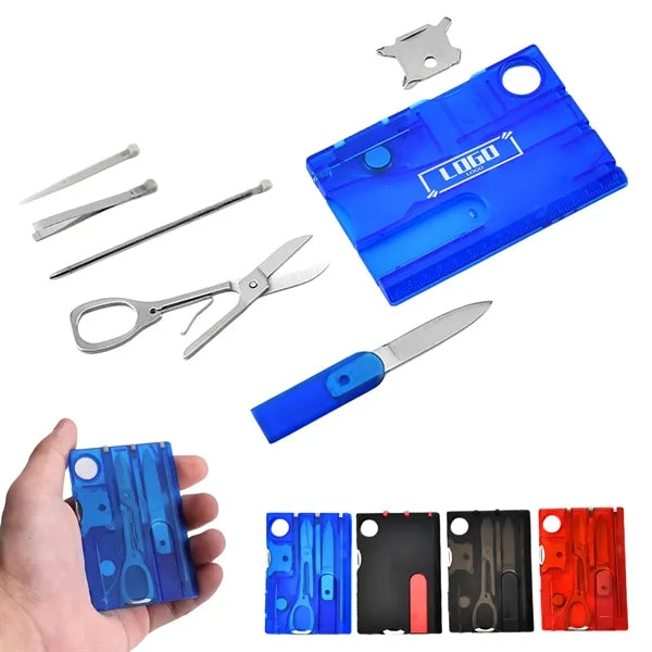 12-In-1 Swiss Card Multifunction Kit