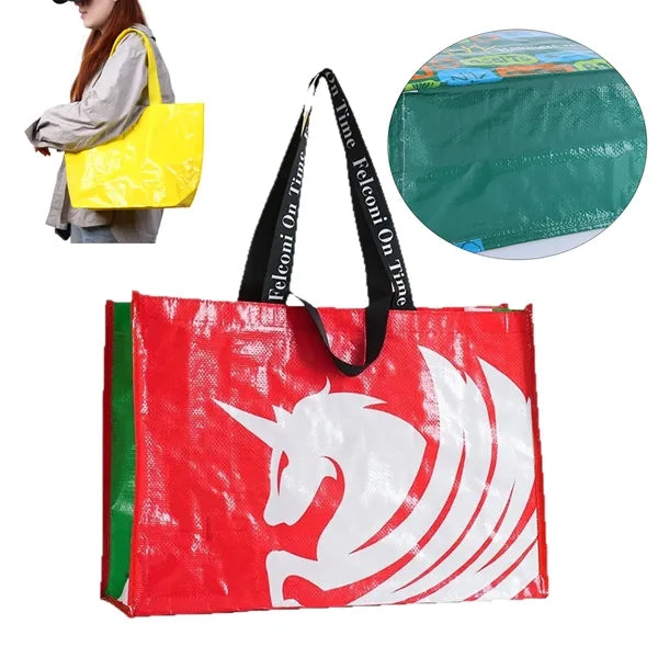 Large Woven Tote Bag