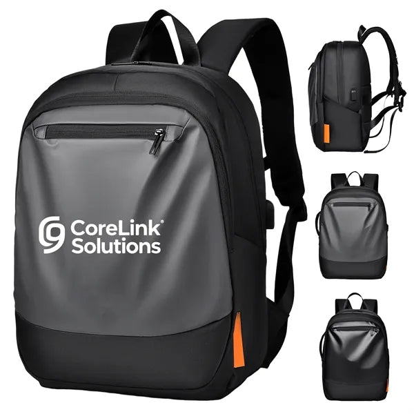 Stylish Water-Resistant Backpack for School and Travel