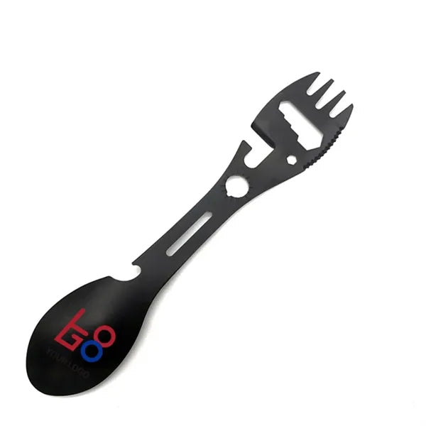 10 in 1 Camping Spoon Fork Bottle Opener Multifunctional Too