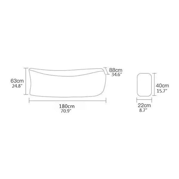Portable Inflatable Outdoor Sofa