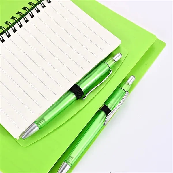 A6 Spiral Notebook with Pen Set