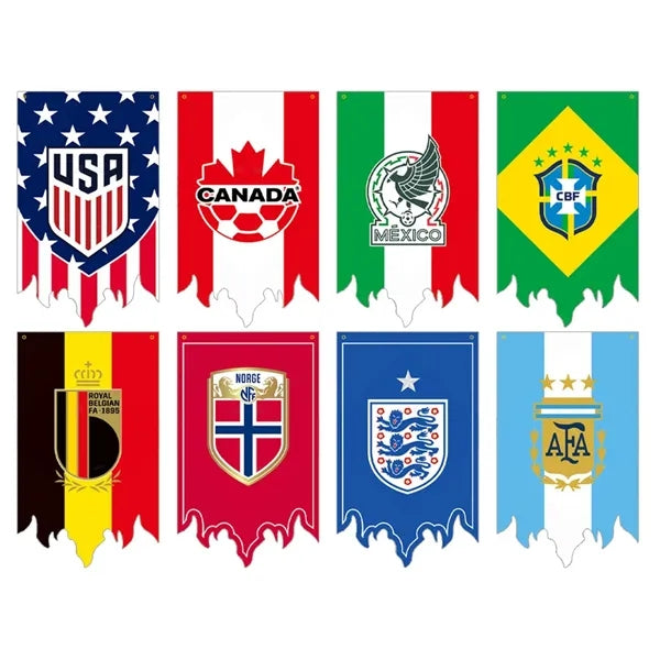 2026 World Soccer Cup Celebration National Flags