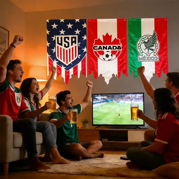 2026 World Soccer Cup Celebration National Flags