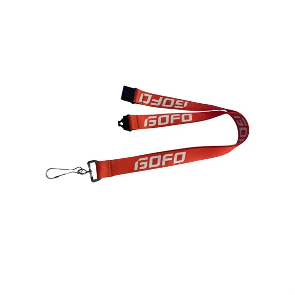 Full Color Safety Breakaway Lanyard with J Hook