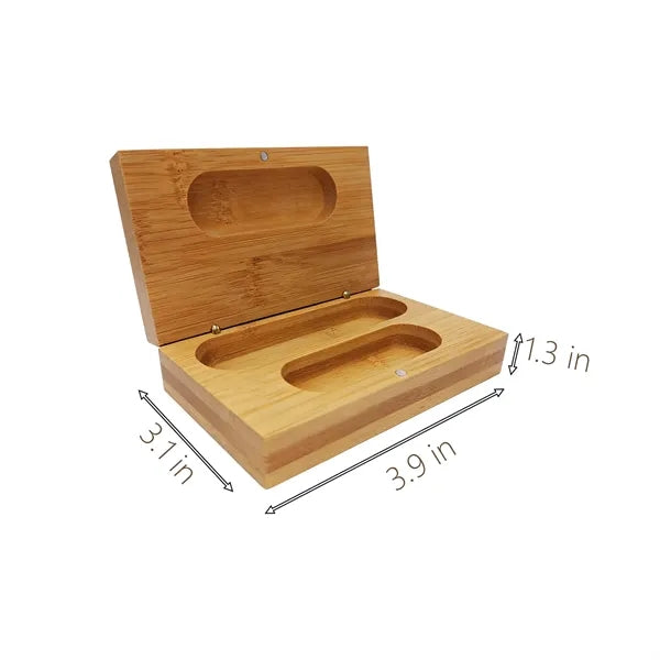 Bamboo Wine Opener & Stopper Gift Set