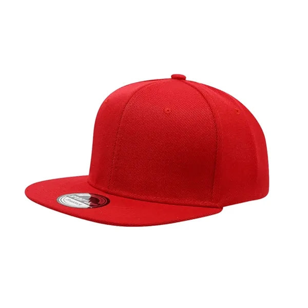 Flat Bill Snapback Cap
