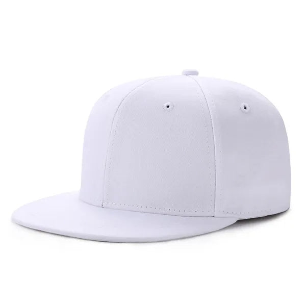 Flat Bill Snapback Cap