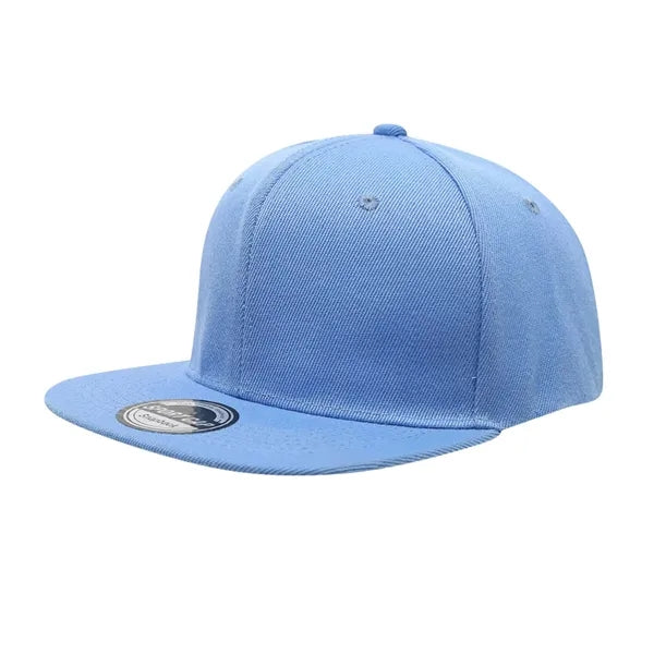 Flat Bill Snapback Cap