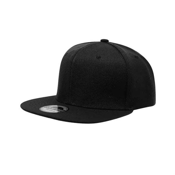 Flat Bill Snapback Cap