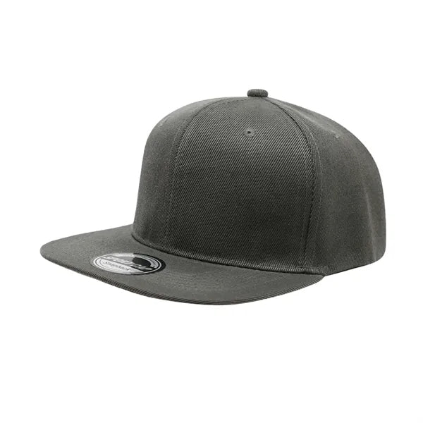 Flat Bill Snapback Cap