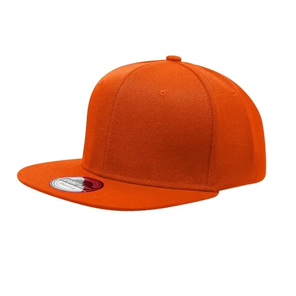 Flat Bill Snapback Cap