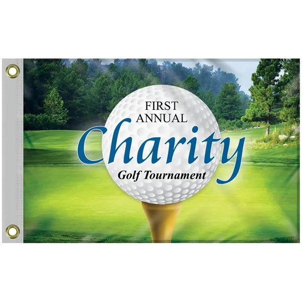 16" x 24" Digitally Printed Single Reverse Knit Poly Flag