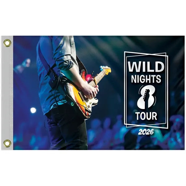 2' x 3' Polyester Single Reverse Flag