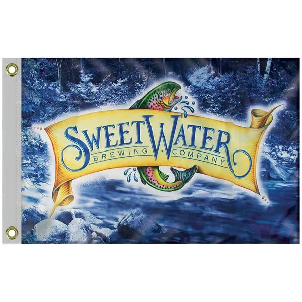 2' x 3' Double Sided Digitally Printed Knit Polyester Flag