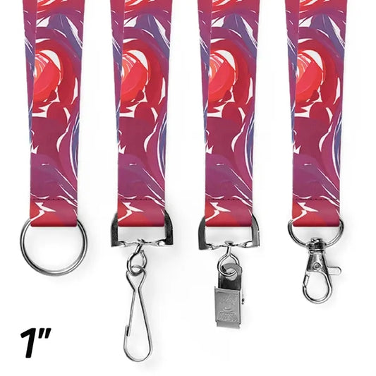 1" FC Lanyards Satin Finish
