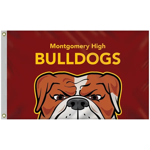 2.5' x 4' Polyester Single Reverse Flag