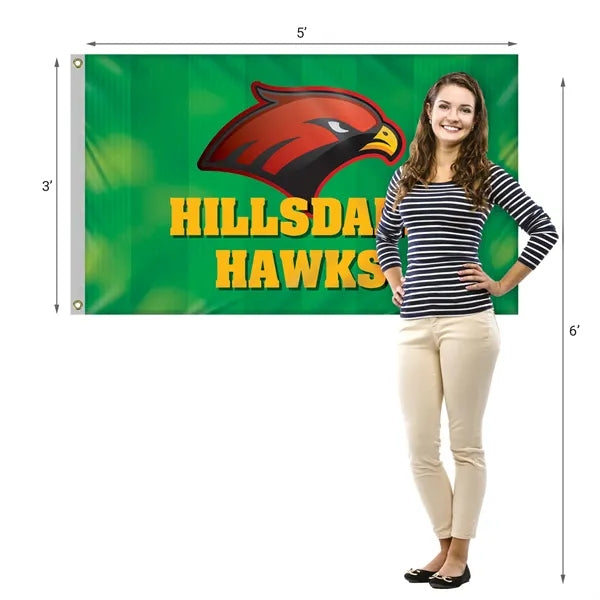 3' x 5' Polyester Single Reverse Flag