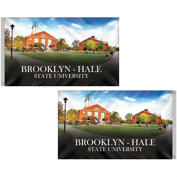 3' x 5' Double Sided Digitally Printed Knit Polyester Flag
