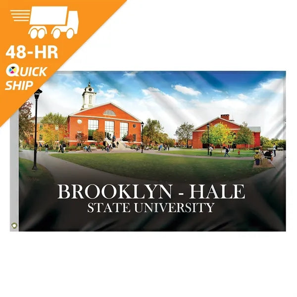 48 - Hour 3' x 5' Polyester Flag