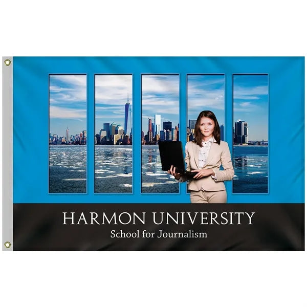 4' x 6' Polyester Single Reverse Flag