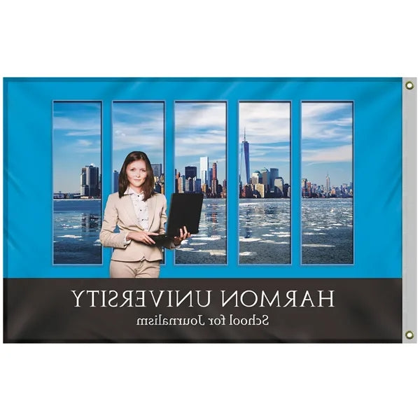 4' x 6' Polyester Single Reverse Flag