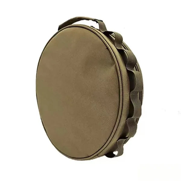 Oxford Circular Tool Bag/Zipper Round Storage Pouch