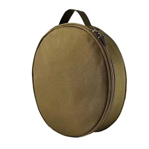 Oxford Circular Tool Bag/Zipper Round Storage Pouch