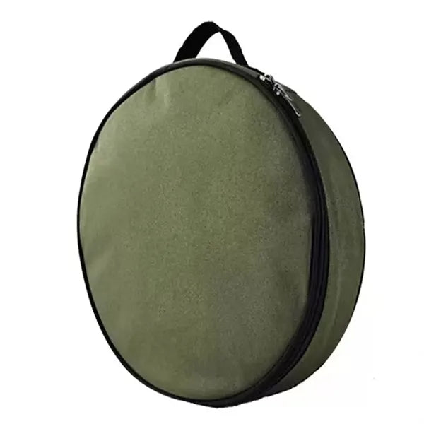 Oxford Circular Tool Bag/Zipper Round Storage Pouch