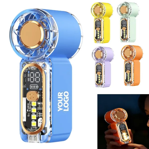 Portable Turbo Fan with Lights