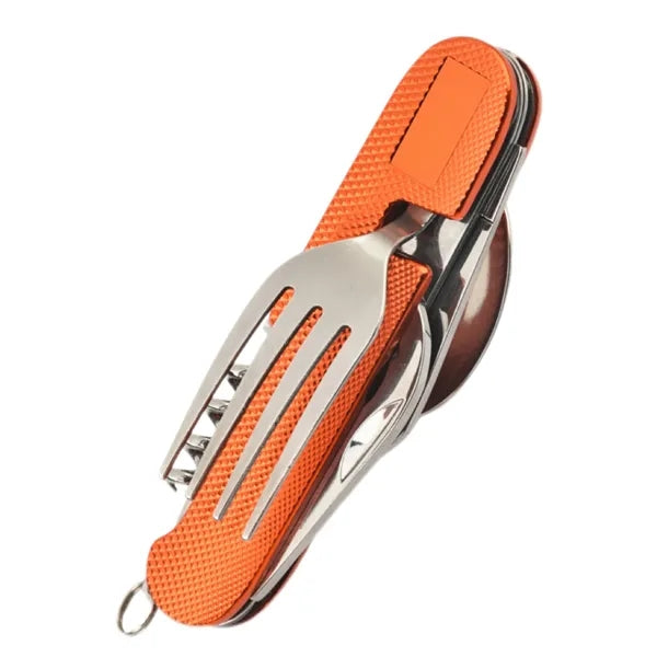 Stainless Steel 6-in-1 Multi-Functional Tableware
