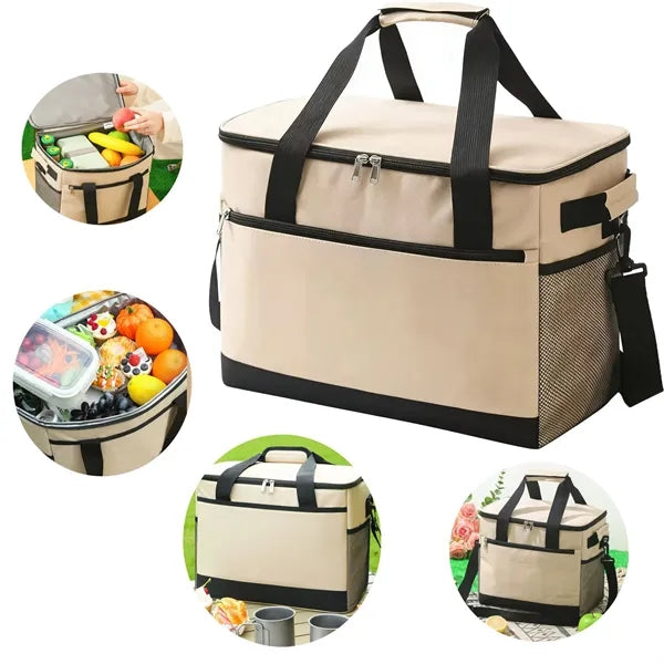 High-Capacity Insulated Cooler Bag 7-Day Lead