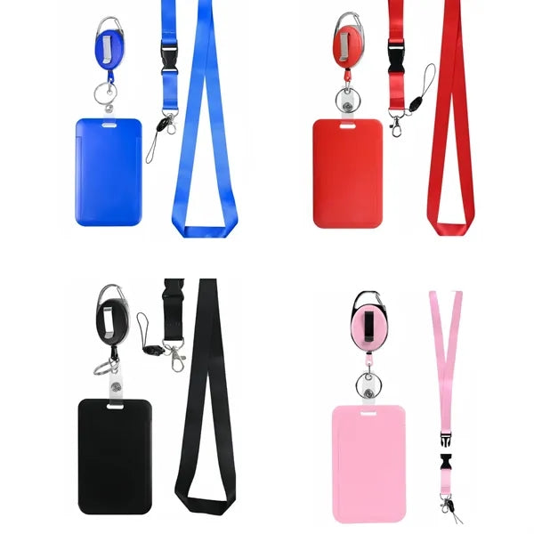 Landyard Keychain With Id Badge