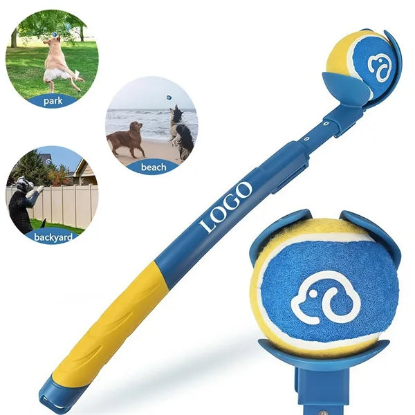 Hands-Free Pickup Dog Tennis Ball Thrower for Fetch