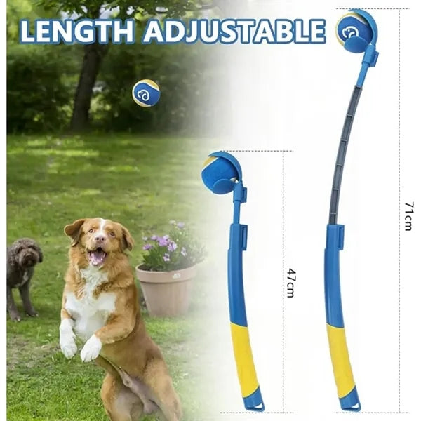 Hands-Free Pickup Dog Tennis Ball Thrower for Fetch