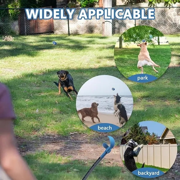 Hands-Free Pickup Dog Tennis Ball Thrower for Fetch