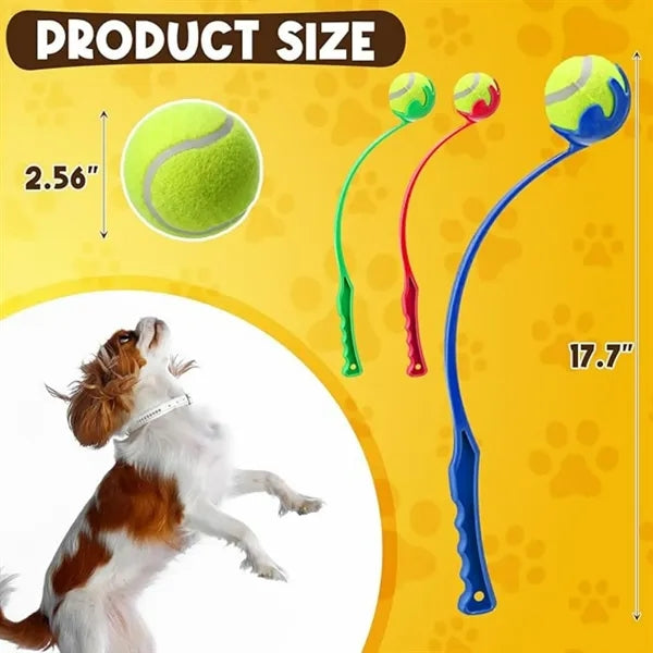 Launcher for Dogs Manual Thrower with Ball