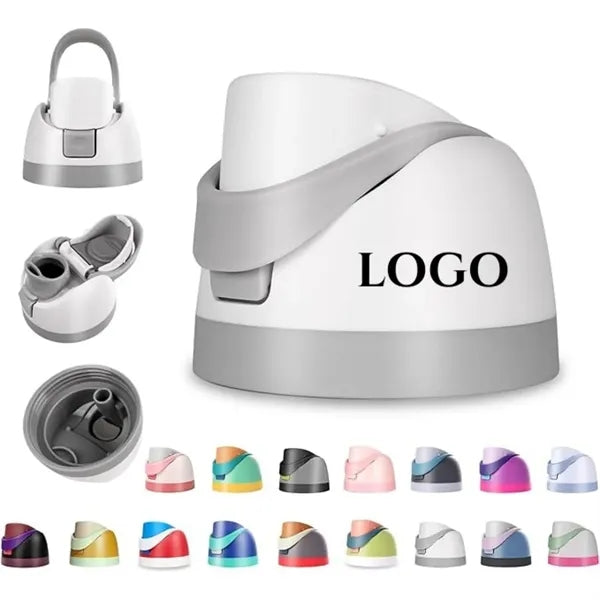 One Button Water Bottle Top Lid Replacement Accessory