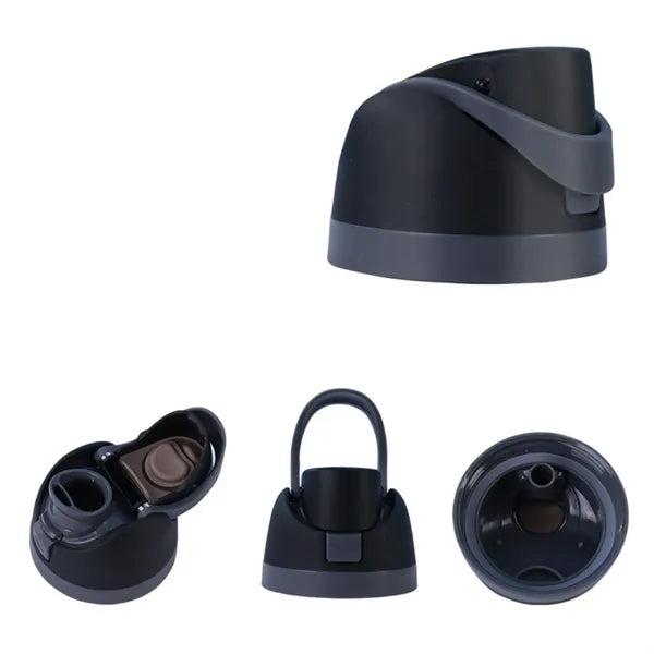 One Button Water Bottle Top Lid Replacement Accessory