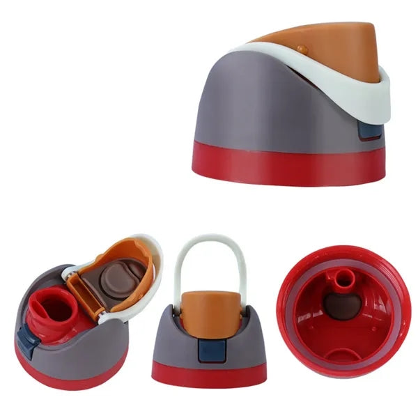 One Button Water Bottle Top Lid Replacement Accessory