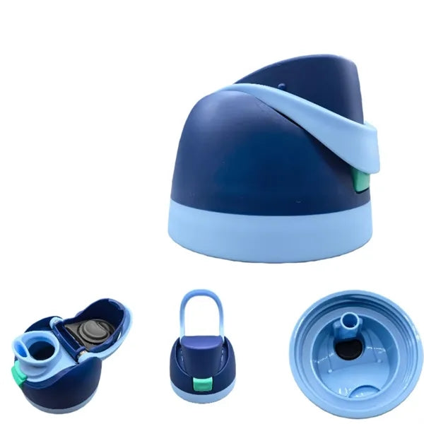 One Button Water Bottle Top Lid Replacement Accessory