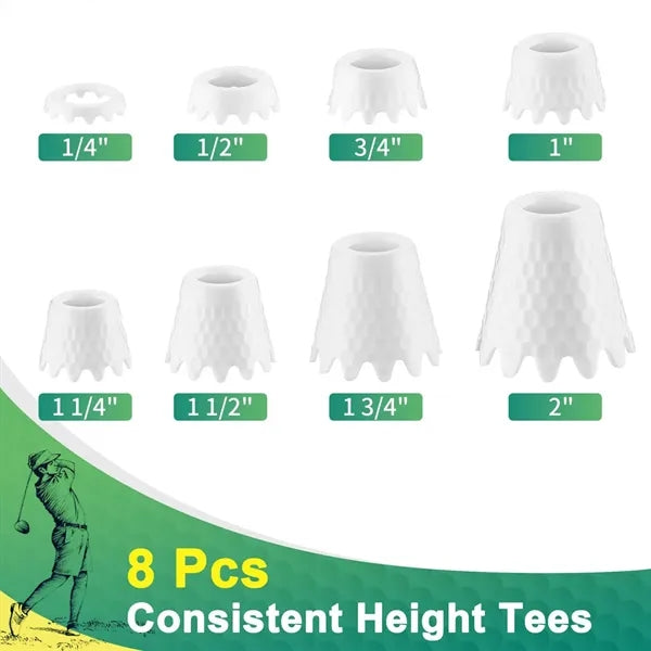 Consistent Height Golf Tees