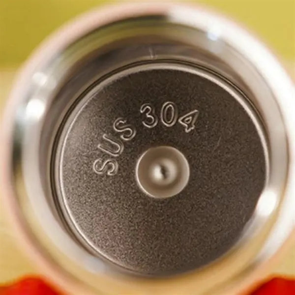 Wood Grain Vacuum Insulated Stainless Steel Bottle