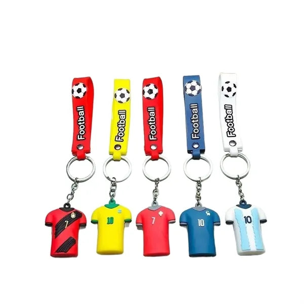 Football Jersey Keychain Car Doll Bag Pendant Small